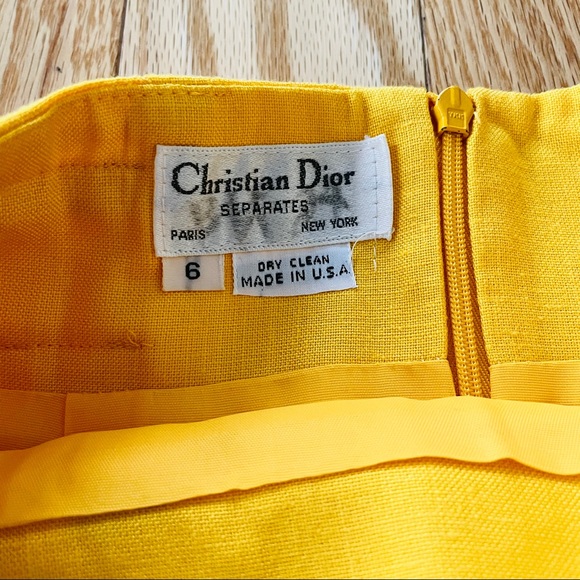 CHRISTIAN DIOR Vintage Blazer Skirt Separates - Picture 8 of 8